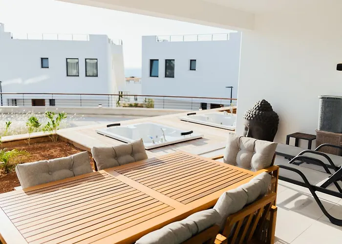 Daire Mykonos Homes - Stilvolles Mit Eigenem Jaccuzzi *